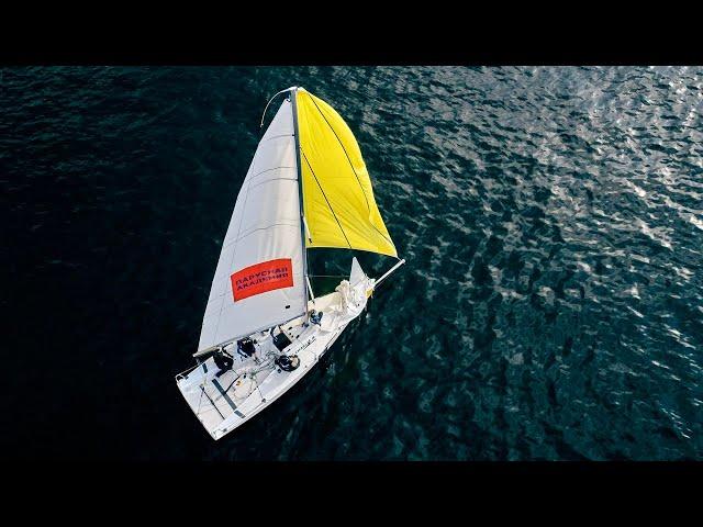 Предстарт в Матч-Рейсе | Матчевые гонки с квадрокоптера | Match Race | World Sailing