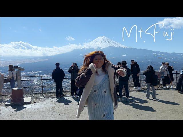 Mt. Fuji Trip! Famous Lawson Spot | Strolling Lake Kawaguchiko & Oshino Hakkai | Tokyo Vlog