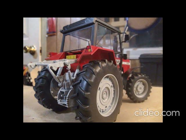 Heller 1/24th Scale Massey Ferguson 2680 Farm Tractor Built February 2021