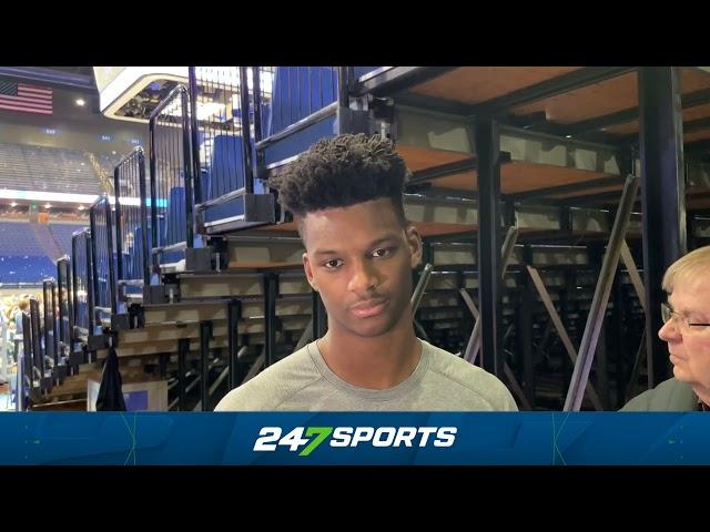KJ Adams details key performance in Kansas' win over Kentucky