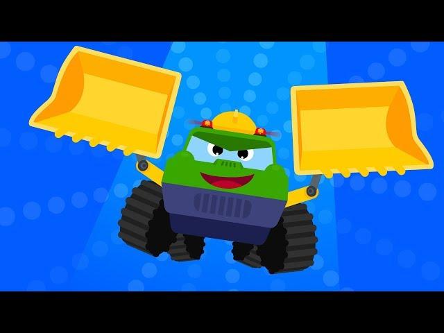 The Mighty Bulldozer  | Nothing Can Block My Way! | Car Songs | Tidi Songs for Children TidiKids