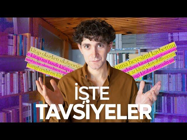 NEDEN KİTAP OKUYAMIYORSUN? - İşte Tavsiyeler | Rehber 101