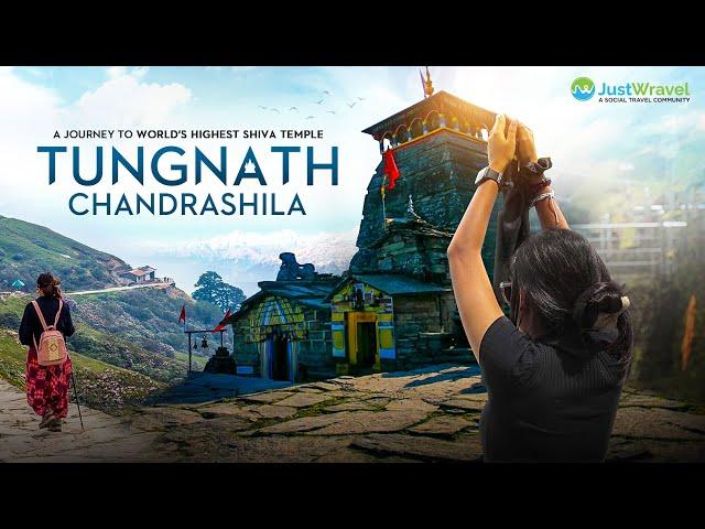 Chopta Tungnath Chandrashila Trek with JustWravel | World's Highest Shiva Temple | Cinematic