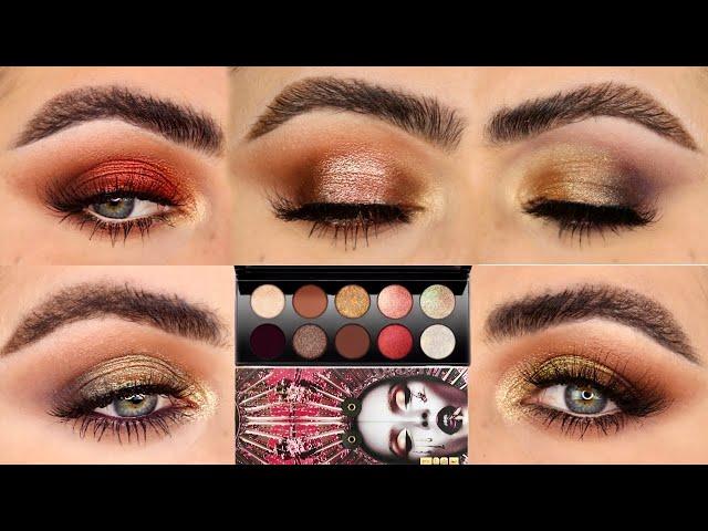 5 EYE LOOKS 1 PALETTE WITH THE PAT McGRATH LABS MOTHERSHIP V BRONZE SEDUCTION PALETTE! |PATTY