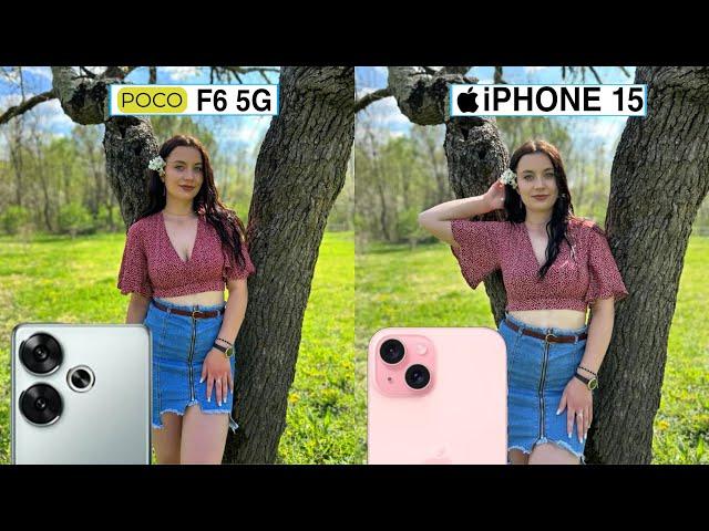 Poco F6 Vs iPhone 15 Camera Test Comparison