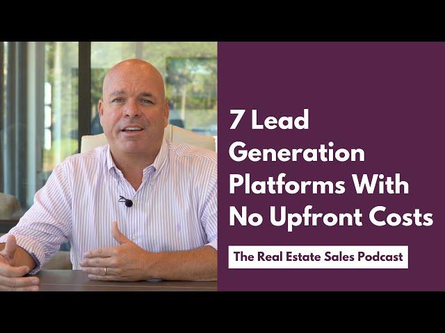 Real Estate Lead Generation Sites With No Upfront Costs