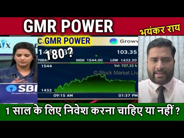 GMR POWER share latest news,gmr power and urban infra limited share analysis,target 2030