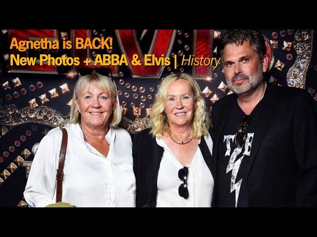 Agnetha is BACK! NEW Photos + ABBA & Elvis | ABBA History 4K