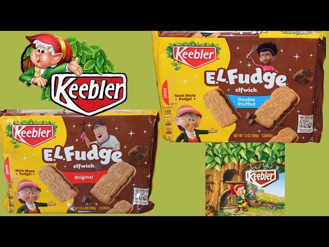 Keebler E.L. Fudge Elfwich Original & Double Stuffed Cookies Review