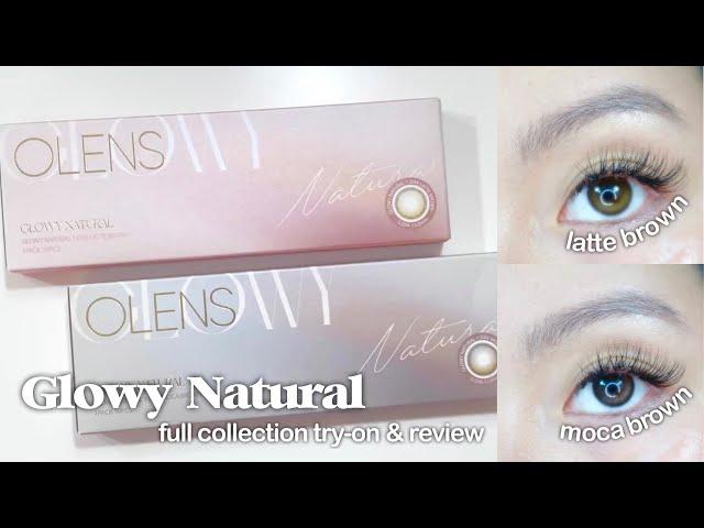 OLENS glowy natural FULL COLLECTION | try-on & review + comparisons 🩷