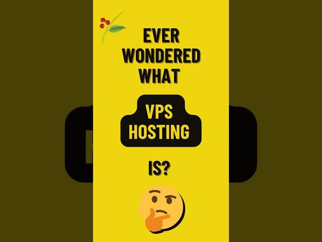  Have you ever wondered what VPS Hosting is?  #hiox #websitedomain #vpshosting