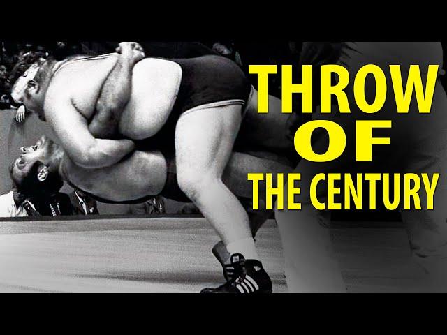 THROW OF THE CENTURY. Wilfried Dietrich vs Chris Taylor - 1972 Olympic Wrestling Games