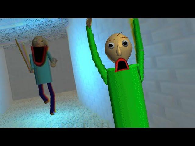 Baldi Plays The Early Version Of His Own Game