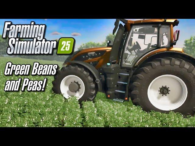 FS25 🫛 Green Beans & Peas 🫛 The LAST Unannounced Crops! | Farming Simulator 25