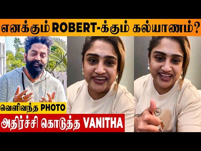 Vanitha Getting Married Again With Robert Master?  Viral Wedding Photo | Mr And Mrs Movie Update