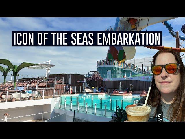 Our first Royal Caribbean Cruise, and the Biggest in the World, Icon of the Seas!