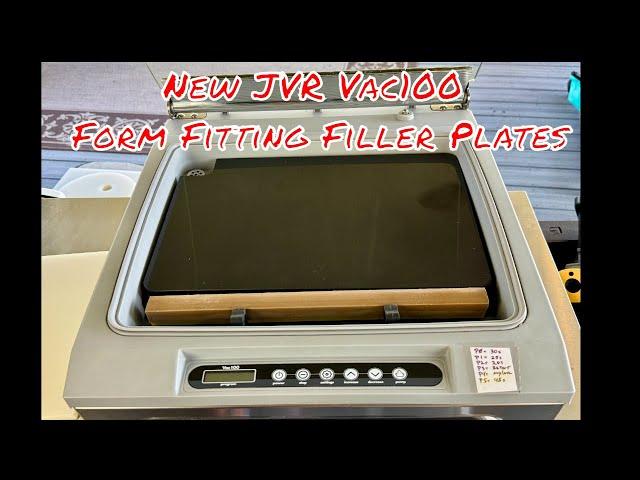 New JVR Industries Vac100 Chamber Sealer Filler Plates