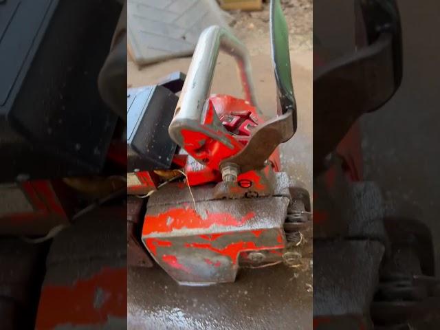 Old chainsaw. Homelite. Bam what a peach! Just look at it! Let me know what you think! #Lets fix it