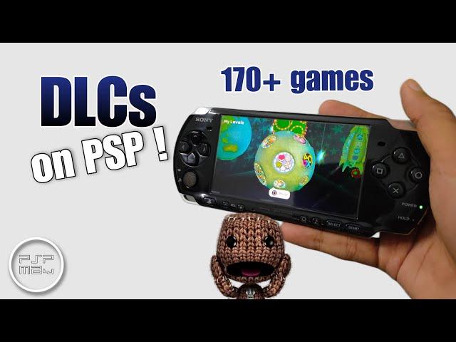 Add DLCs to PSP games !