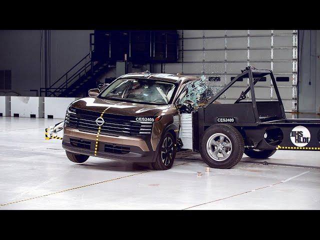 2025 Nissan Kicks updated side IIHS crash test