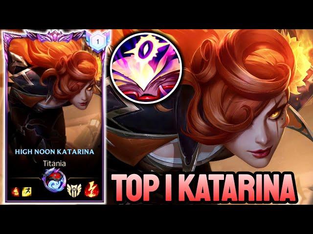 WILD RIFT KATARINA - TOP 1 KATARINA GAMEPLAY - MASTER RANKED