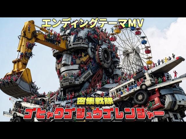 ゴヒャクゴジュウゴレンジャーED「無謀合体！ゴヒャクゴジュウゴレンジャーロボ」【公式MV/歌詞付】