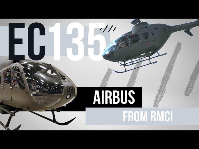 Airbus EC135 helicopter walkaround with RMCI