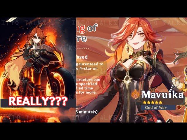 NEW UPDATE!! MAVUIKA'S ELEMENTAL SKILL & BURST INFO, META PLAYSTYLE & NEW MECHANIC! - Genshin Impact