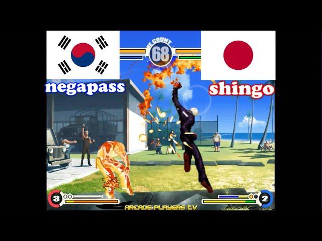 The King of Fighters XI  negapass (South Korea) vs shingo (Japan) kofxi