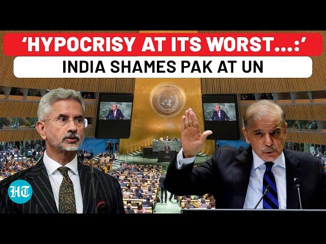 India Hits Back At Pak PM Shehbaz Sharif At UN; ‘Country That Hosted Osama Bin Laden Lecturing Us…’