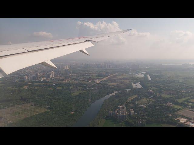 Beautiful Approach & Landing in Delhi, Air india 787-8 Dreamliner