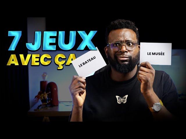 7 jeux pour les débutants en FLE avec les flashcards "MOT"