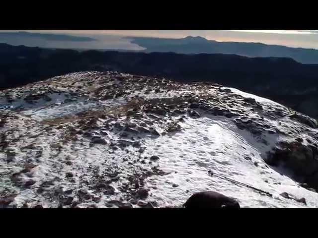 Monte Nevoso ( Snežnik ) vista a 360 gradi, 1796 metri slm.