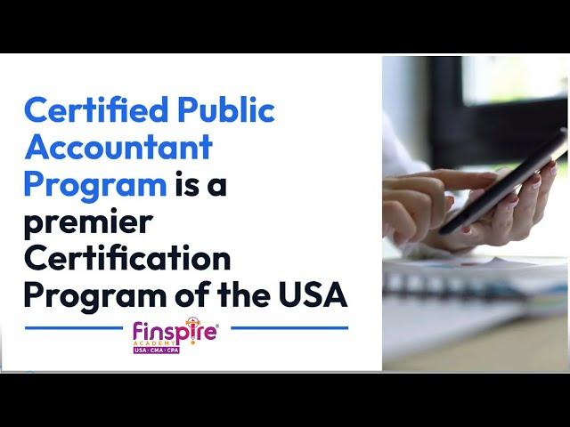 CPA - Certified Public Accountant - USA Certification