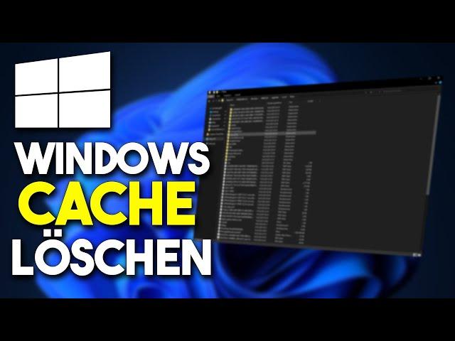 Windows Cache LEEREN & PC BESCHLEUNIGEN!