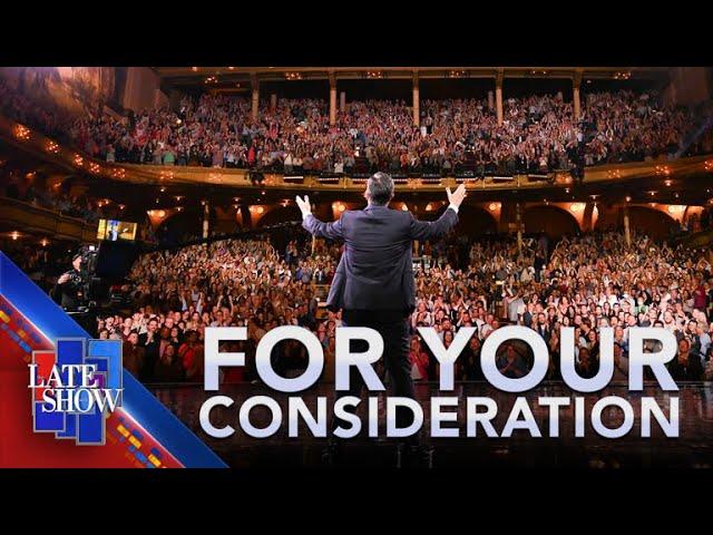 For Your Consideration: The Late Show with Stephen Colbert