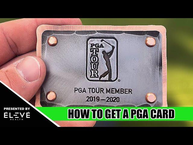 How to get a PGA Card & Keep It