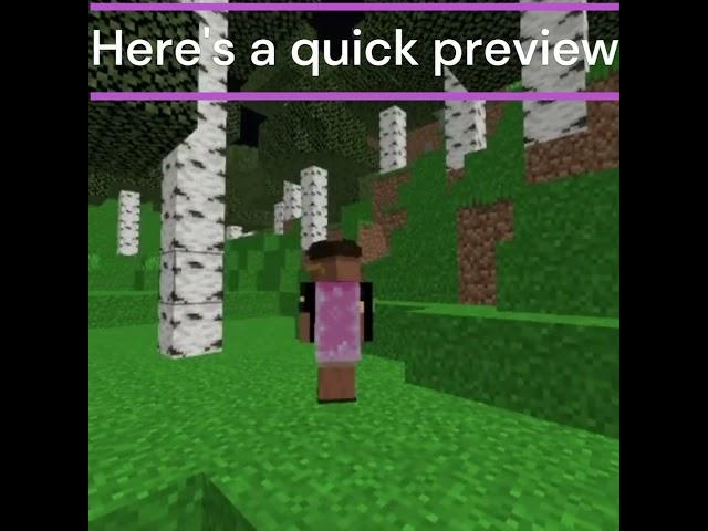 Minecraft Cherry Blossom Cape