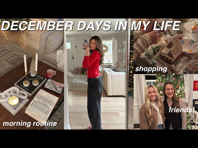 WINTER DAYS IN MY LIFE! christmas activities, winter morning routine, & spending time with friends!