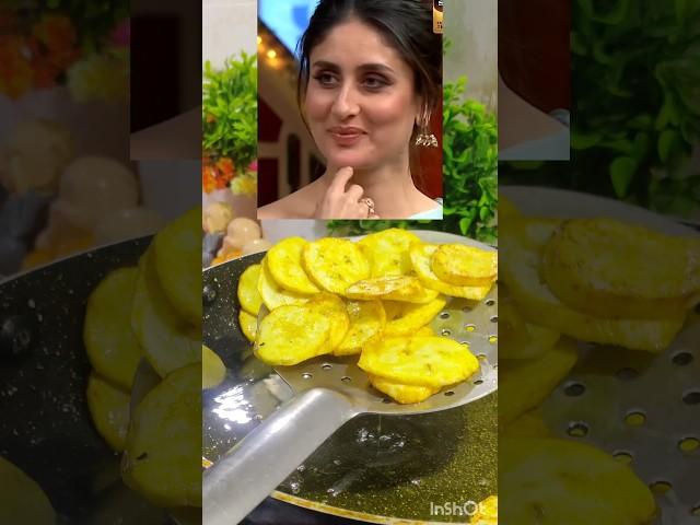 Kareena Kapoor's fav banana chips #shorts #viralvideo #banana #kareenakapoor #cooking #chips