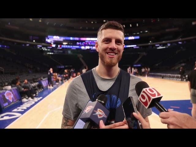 Isaiah Hartenstein Discusses Returning to New York City to Play Knicks With OKC Thunder