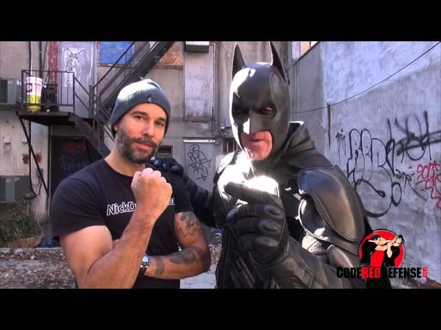 Batman Shoutout to CodeRedDefense.com