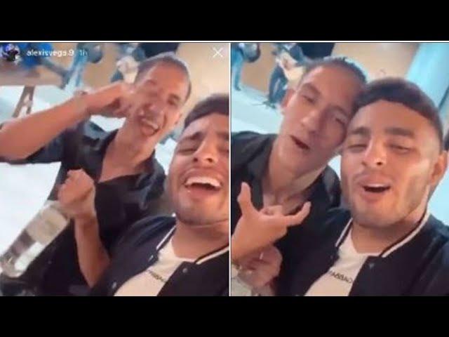 Alexis Vega sube video con Antuna en plena fiesta y lo borran