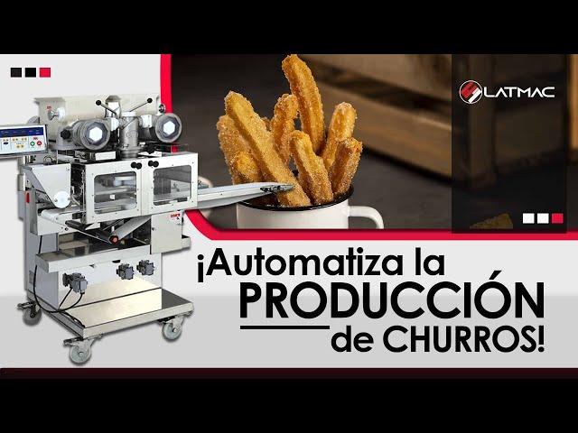 MÁQUINA AUTOMÁTICA PARA CHURROS | LOS MEJORES CHURROS HECHOS DE FORMA AUTOMÁTICA