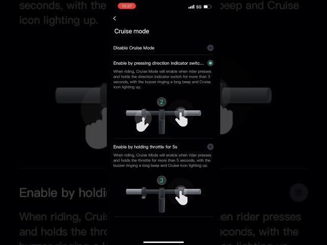How to Switch On Cruise Mode - Segway Max G2