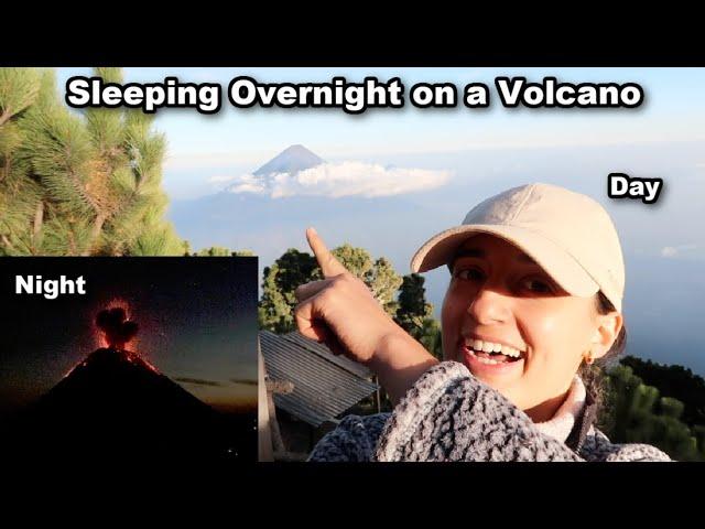 HIKING A VOLCANO IN GUATEMALA *difficult* everything to know before hiking Volcano Acatenango