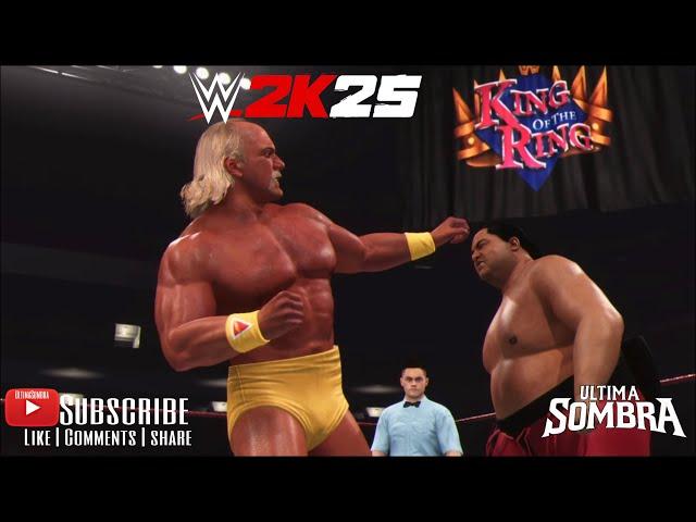 Yokozuna vs. Hulk Hogan King of the Ring -WWE2K25 Showcase Gameplay