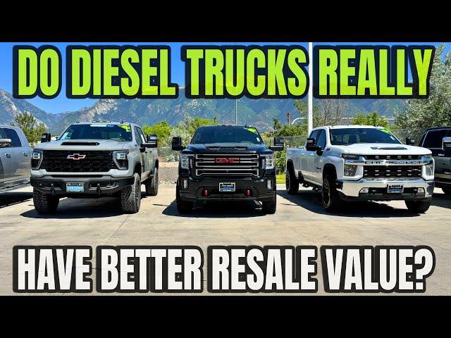 Are Diesel Trucks Losing Value A Lot Quicker Compared To Gas Trucks?