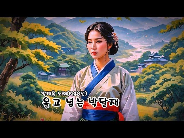 울고 넘는 박달재   (박재홍 노래 - 1948년)  (노래방 가사)      강욱남 (루치오) 영상편집