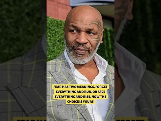 A Wonderful Lesson By MIKE TYSON. #shorts #miketyson #crazzylearning